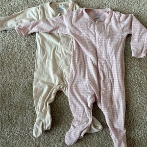 Magnetic Me Pink and Cream Footies